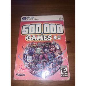 500,000 Games 3.0 for Windows PC DVD Games Brand Largest Collection